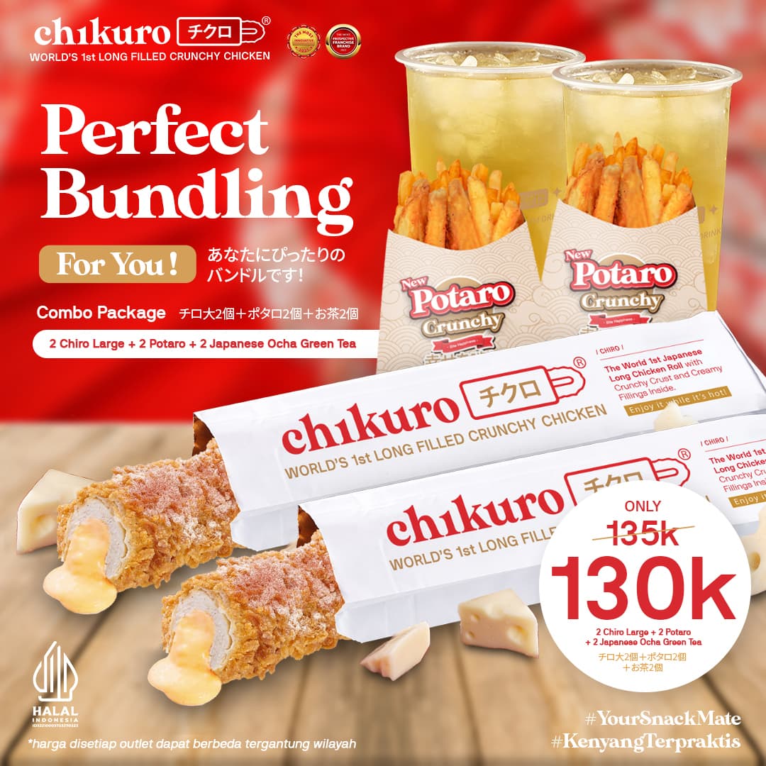 Perfect bundling 1 Chiro Large dengan Satsuro Age - penawaran spesial Chikuro